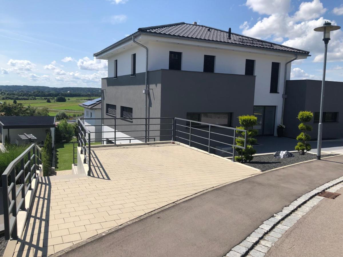 Moderne Ferienwohnung Mit Terrasse Und Garten Verwaltungsgemeinschaft Haldenwang Экстерьер фото